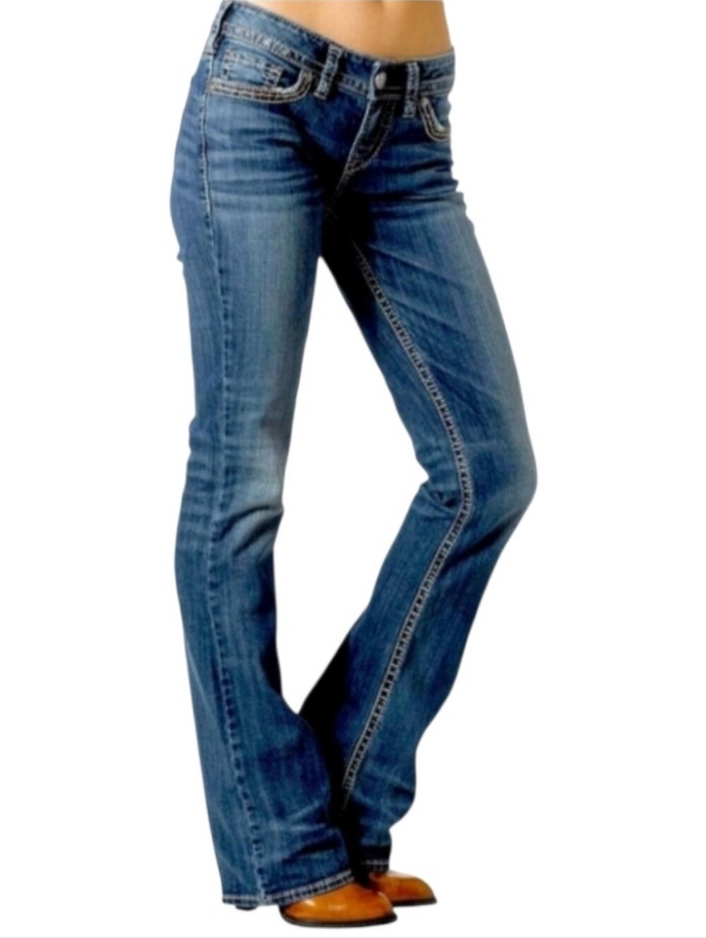 Silver Jean Co. Suki Surplus Mid-Rise Bootcut Jeans-NWOT